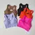 2 peças sutiã esportivo conjunto feminino profissional de fitness tanque super - comprar online