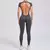 Conjunto de yoga sexy sem costas de uma peça macacão feminino rápido roupas d na internet