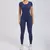 Conjunto de yoga sexy sem costas de uma peça macacão feminino rápido roupas d