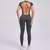 Conjunto de yoga sexy sem costas de uma peça macacão feminino rápido roupas d