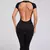 Conjunto de yoga sexy sem costas de uma peça macacão feminino rápido roupas d - Zena