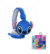 AUDIFONOS INALAMBRICOS LILO STITCH AZUL CON BLUETOOTH