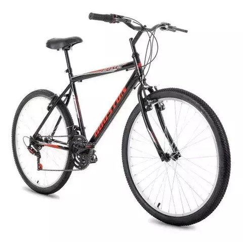 Bicicleta Aro 26 Foxer Hammer Sun Red Vermelha Houston