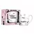 Caneca Porcelana Urban 300ml mae sua luz inspira Brasfoot