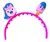 Boneca My Little Glitter Penteado Com Acessórios Divertoys - Fastynbike
