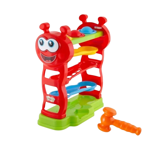 Brinquedo para Bebê Centopeia Baby Péia com Martelo e Bolinhas – Maral - comprar online