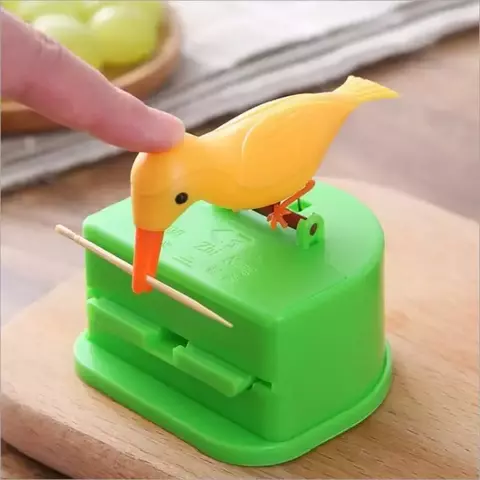 Pássaro dispensador de palito