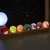 Fantasia colorida orbe luminoso na internet