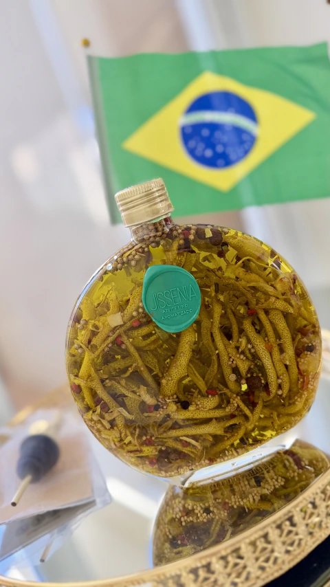Azeite Fino Aromatizado com Limão Siciliano – Vidro 550ML Londres