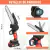 MINI MOTOSIERRA ELÉCTRICA PORTÁTIL 36V MADERA PVC PODAR - comprar online