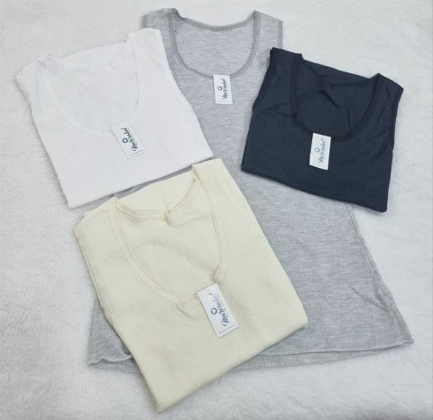 Camiseta dama musculosa morley Marisabel T. 1-2-3