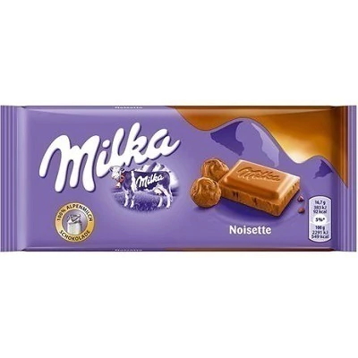 Barra Milka Noisette Creme de Avelã 100g