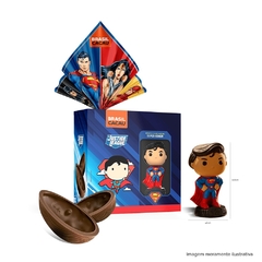 Imagem do Ovo de Páscoa com Boneco Super Homem Liga da Justiça 120g
