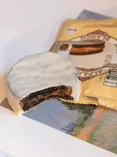 Alfajor Blanco Punta Ballena 60g - Anjo Chocolateria