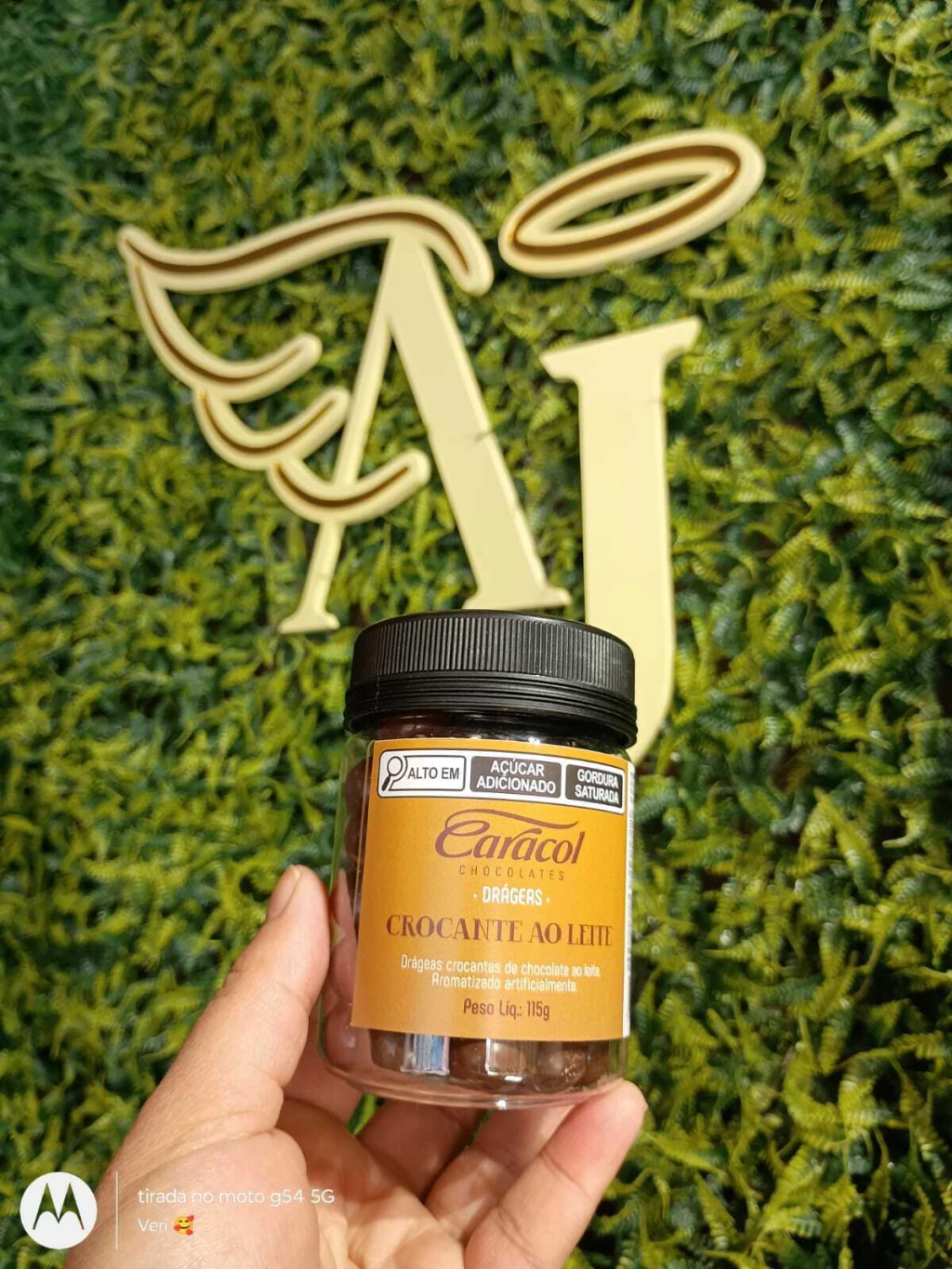 Pote Drageia ao Leite Crocante 115g – Caracol Gramado Chocolates Premium
