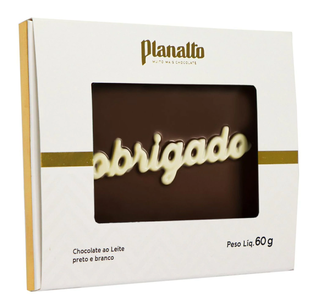 Placa Obrigado 60g Planalto