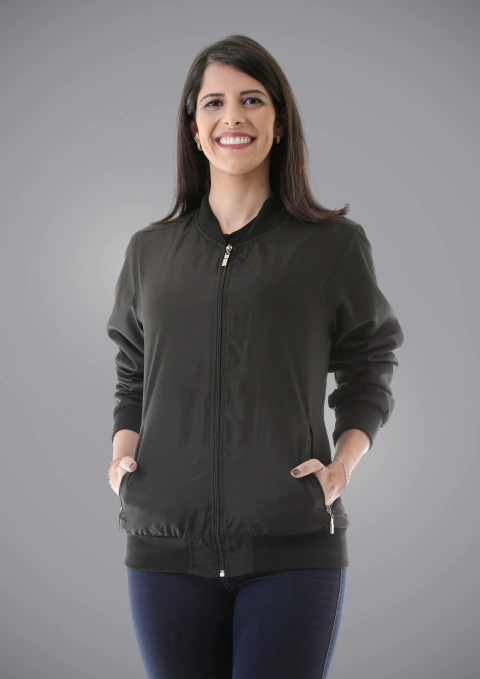 Jaqueta corta-vento feminina - comprar online
