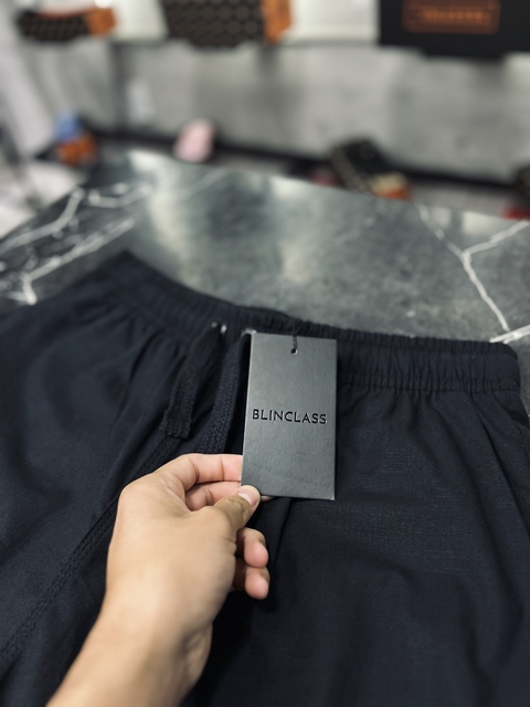 Short elástico preto Blinclass