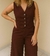 Conjunto Alfaiataria Feminino Elegante - Colete + Calça Pantalona. - loja online