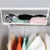 Canasto Colgante Metalico Negro Organizador 26x20 - tienda online