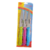 Set X 3 Cuchillos C/mango Plástico Y Acero Colores - Tienda Consaco