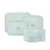Set Organizador De Viaje X6 Piezas Valija Bolso Amayra - Tienda Consaco