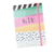 Cuaderno A5 Cosido Colores Diseños Elastico Hojas Rayadas