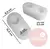 Molde silicona porta velas circular doble Resina - Yeso - Vela en internet