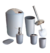 Set Baño Plásticox6 Completo Cesto Dispenser Escobilla - comprar online
