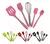 Set x5 repostera Espátulas + Pincel + Batidor Silicona - comprar online