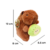 Peluche Llavero Carpincho Con Tirador Capybara Kawaii en internet