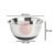 Bowl de acero inoxidable con base de silicona - Tienda Consaco