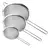 Set x3 coladores de acero inoxidable en internet