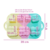 Molde Silicona Tricolor X7 Cubos Rubik Velas Jabones en internet