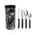 Set 24 Cubiertos Martinazzo Cuchillo Tenedor Cucharas - comprar online