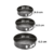 Set X3 Moldes Para Torta Desmontable Teflon Bizcochuelo en internet