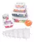 Set X6 Tapas Silicona Reutilizable Ajustable Rectangular - comprar online