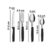 Imagen de Set 24 Cubiertos Martinazzo Cuchillo Tenedor Cucharas