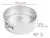 Tortera N3 Desmontable Alta Acero Aluminizado Doña Clara - Tienda Consaco
