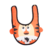 Babero Bebe Animalitos Caritas Doble Capa Suave en internet