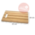 Tabla de picar bambu con agarre 20x30 en internet