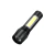 Linterna Táctica Recargable USB 1000lm LED Zoom Aluminio Negro Resistente Agua