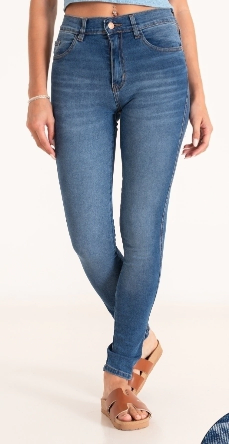 Jeans Skinny Dark Blue - RIFFLE
