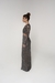 VESTIDO BOBÔ BORDADO PRATEADO - comprar online
