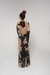 VESTIDO AGILITÁ NUDE E PRETO - peguei do closet