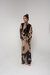 VESTIDO AGILITÁ NUDE E PRETO