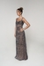 VESTIDO BORDADO SAKS F. AVENUE CINZA - comprar online