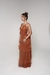 VESTIDO DENISE LEAL RENDA CARAMELO - peguei do closet