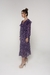 VESTIDO BALENCIAGA POÁ ROXO - peguei do closet
