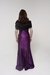 VESTIDO BORDADO LONGO ROXO na internet